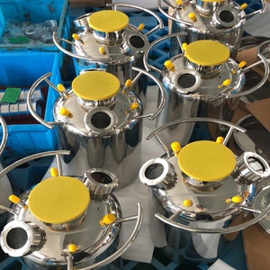 Thép Không Gỉ SS304 Vệ Sinh Hoàn Toàn Đóng Triclight 12 "X 24" Jacketed Spool Chất Liệu Cột - Product Image 4