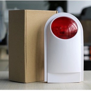 Sirena di Emergenza Wireless con <span class=keywords><strong>Suono</strong></span> d'Allarme da 120 dB, Alimentata a Batteria e Collegabile Direttamente ai Sistemi di Allarme - Product Image 4