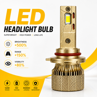 Ampoule de phare LED H7 haute performance 140W 12500LM 12V en aluminium à petite base pour kit d'amélioration de la conduite nocturne