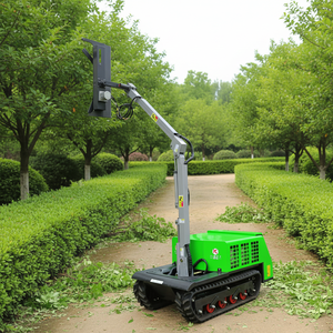 Podadora Eléctrica de Brazo Cantilever Tipo Oruga DC72V 3000RPM con Cortasetos de Altura Ajustable y Rotación de 0 a 360°, Certificación CE - Product Image 4