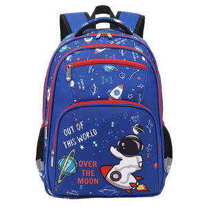 Nueva Mochila Escolar Unisex para Niños, Estudiantes de Primaria/Secundaria, Gran Capacidad, Diseño de Dibujos Animados, Cierre de Cremallera, USB, Impermeable - Product Image 1
