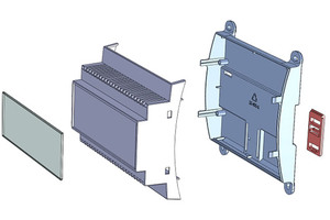 Montaje de interruptor de medidor de energía inteligente bloque de terminales carcasa PLC MÓDULO DE Control Industrial caja de PLC electrónico de plástico - Product Image 2