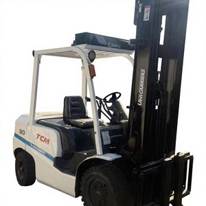 Chariot élévateur d'occasion 3 tonnes TCM Heli pour camion, moteur diesel robuste, boîte de vitesses, roulement, prix direct d'usine du Japon - Product Image 1