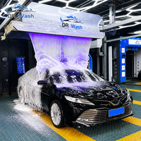 Machine de lavage de voitures entièrement automatique sans contact D03 D04, prise en charge de l'intégration du système de paiement, fonctionnement autonome pour site commercial