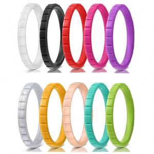 Anelli di gomma in Silicone supporto multiuso regolabile doppio anello pene gabbia di castità maschio masturbazione supplars - Product Image 1