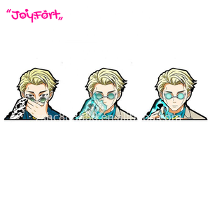 Autocollants muraux imperméables 3D en mouvement de Nanami Kento, personnage de Jujutsu Kaisen, cadeau, décoration intérieure - Product Image 1
