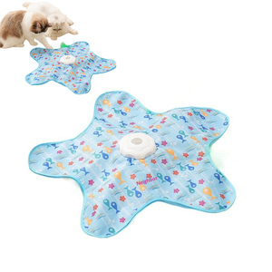 Tapis de jeu électrique pour chat, jouet interactif USB rechargeable avec baladeur caché, pour l'auto-entretenue et la réduction de l'anxiété des chatons d'intérieur - Product Image 1