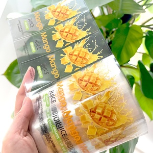 Impresión de etiquetas personalizadas botella de jugo impermeable servicio de impresión de embalaje etiquetas adhesivas para botellas bebida transparente - Product Image 6