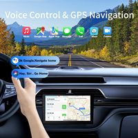Autoradio Stéréo Voiture Double Din 7'' 9'' 10.1'' Android 14 Android 13 CarPlay Sans Fil Android Auto Navigation Lecteur DVD Voiture