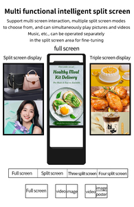 Máquina de Publicidad Vertical de Doble Columna con Pantalla LCD de Alta Definición y Sistema Android Versión Móvil - Product Image 3