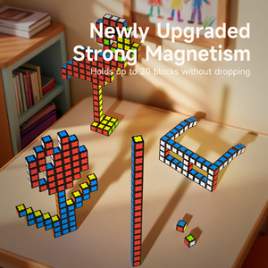 Toys Magnet <strong>Cube</strong> 2x2 3x3 4x4 Fidget Spinner Infinity Puzzle <strong>Glow</strong> <strong>Cube</strong> 3in1 Transformable Blocks STEAM Toys for Kids - Product Image 2