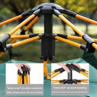 Carpa de Camping Ligera Automática, Carpa Instantánea, Carpa de Senderismo para Viajes al Aire Libre