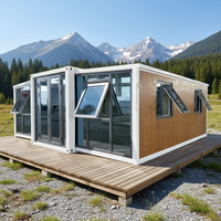 Maison modulaire préfabriquée à faible coût, installation facile, garages préfabriqués, mini-maisons, abris