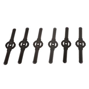 Topdong Mulching Blade 14Cm Black Nylon For Cordless Electric Rotary Lawn <b>Mower</b> Agricultural Garden Use - Product Image 1