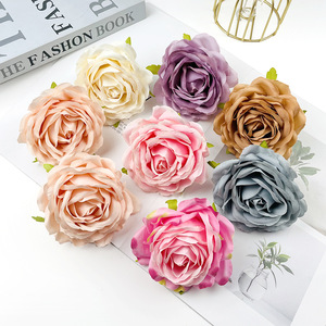 Coiffe de mariée artificielle en roses superposées 9-10cm, accessoires de photographie de mariage, décorations - Product Image 3