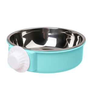 Comedero y Bebedero para Mascotas de Acero Inoxidable, Tazón Colgante para Perros, Contenedor de Agua y Comida - Product Image 2