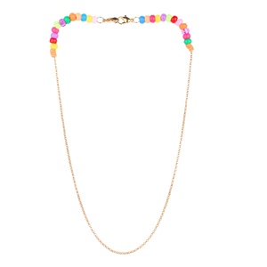 Top meilleur bijoux de luxe mode perles colorées chaîne lunettes chaînes collier masqué pour les femmes visage masqué porte-chaîne anti-dérapant - Product Image 4