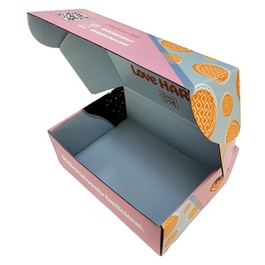 Customized Logo shipping mailer box folding Corrugated Paper gift packaging Boxes for clothes