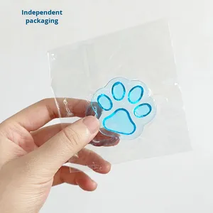 <b>Mini</b> Decompression Toy TPR Cat's Paw Shape Squeeze Sticky <b>Hands</b> Soft Feeling Plastic Funny Toys for Kids - Product Image 4