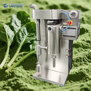 Sécheur par pulvérisation compact 2L, démarrage à un bouton, compresseur d'air sans huile, pour la production de poudres en laboratoire - Product Image 2