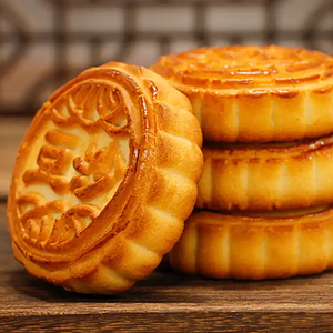 Gâteau de Lune Wuren aux Saveurs Traditionnelles et Noix Mélangées, Certifié HALAL, Faible Teneur en Sodium, OEM ODM, Boîte Cadeau - Product Image 5