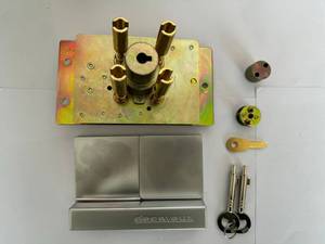 2024 Nhà Sản Xuất Đồng Kết Hợp Cơ Khí An Toàn <span class=keywords><strong>Key</strong></span> Khóa Sử Dụng An Toàn Hộp Súng Vault Két - Product Image 3