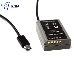 สายอะแดปเตอร์แปลงไฟ Type C เป็น PS-BLN1 DC Coupler PS-BLN-1แบตเตอรี่ Dummy สำหรับ Olypums <span class=keywords><strong>OM</strong></span>-D E-M5 <span class=keywords><strong>II</strong></span> 2 E-<span class=keywords><strong>M1</strong></span>ปากกา E-P5กล้องดิจิตอล - Product Image 2