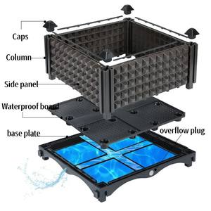 Grand pot <span class=keywords><strong>de</strong></span> fleurs en plastique pour <span class=keywords><strong>l</strong></span>'extérieur, bac à plantes pour la culture <span class=keywords><strong>de</strong></span> <span class=keywords><strong>l</strong></span>égumes, jardinières <span class=keywords><strong>de</strong></span> balcon, boîte <span class=keywords><strong>de</strong></span> plantation pour <span class=keywords><strong>l</strong></span>'intérieur et <span class=keywords><strong>l</strong></span>'extérieur - Product Image 3