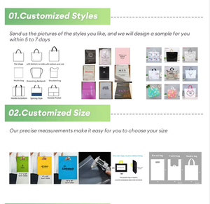 ถุงพลาสติกแบบมีซองใส่ดอกไม้สดใสสำหรับบรรจุภัณฑ์พลาสติกพิมพ์ลาย - Product Image 4