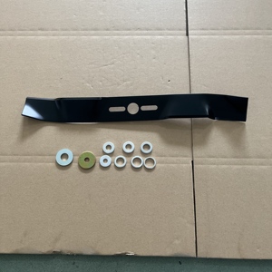 Lame de <span class=keywords><strong>tondeuse</strong></span> à gazon 20 pouces ROTARY14-6245 99A701003-505 – Kit de rechange avec ailes courbées haute performance, disques de broyage, rondelles et entretoises - Product Image 6