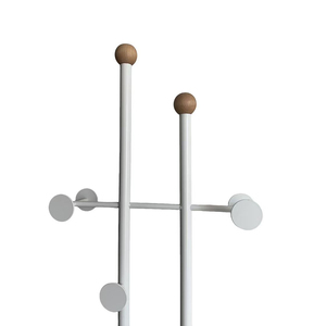 <span class=keywords><strong>Appendiabiti</strong></span> <span class=keywords><strong>da</strong></span> terra in metallo a tutta altezza con altezza regolabile, design moderno per camera <span class=keywords><strong>da</strong></span> letto e uso domestico, capacità 8 ganci - Product Image 2