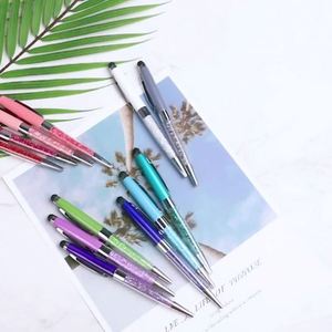 Stylus Pen Wholesale Luxury Gift Diamond Crystal Pen Customizable Logo Metal Ballpoint Pen <b>for</b> <b>Girl</b> - Product Image 3