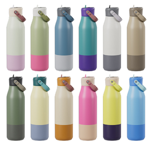 900ml Leak-proof Design 304 Stainless Steel Vacuum Insulated Water <b>Bottle</b> With Detachable Handle - Product Image 1
