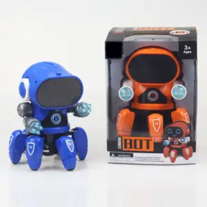 Robot Partner Kids Toy Robot Kids Educational Super Robot Toy Smart For Children Infrared Control Octopus Robot Toy