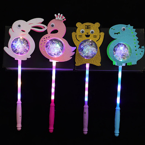 Großhandel Cartoon Light-Up Stick Toy Festival Kaninchen Tiger Star Ball mit <span class=keywords><strong>LED</strong></span>-Blink funktion - Product Image 5