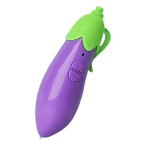 Bolígrafo de Plástico con Forma de Zanahoria, Diseño de Dibujos Animados para Estudiantes, con Grabadora de Voz Integrada, Tinta Negra de 0.5mm, para Regalos de Cumpleaños Infantiles - Product Image 5