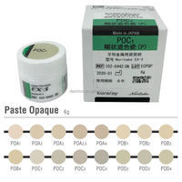 Pâte colorée OP pour porcelaine, agent de liaison pour porcelaine NP Bonder gold, pâte opaque Noritake EX-3