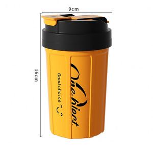 New Stainless Steel <b>Mug</b> with Lid - Coffee Cup - Portable Office Water Cup 450ml - Product Image 4