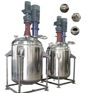 Shanghai Polyc High Efficiency 5000L Double Shaft Stirred Tank Reactor For Paint