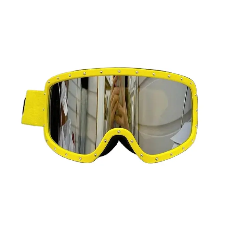 Occhiali da moto lenti trasparenti per ciclismo sci fuoristrada Sport Dirt Bike occhiali da corsa per volpe Motocross
