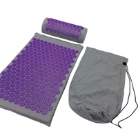 Nouveaux Produits Yoga Tapis D'acupuncture Massage Coussin avec Ensemble D'oreillers Masseur D'acupression Shakti Mat