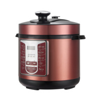 Cuisinière à pression électrique multifonction en aluminium personnalisable en gros, fabriquée en Chine
