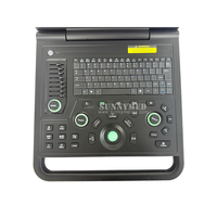 Machine à ultrasons portable échocardiographie noir et blanc Balayage animaux multisonde Machine à ultrasons numérique pour ordinateur portable