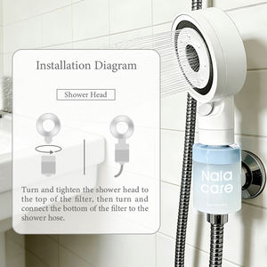 หัวฝักบัวกรองน้ำหอม VC บำรุงผิว ฟอกน้ำ ใช้ในบ้าน ห้องน้ำ ช่วยให้น้ำนุ่ม กลิ่นหอมบำบัด วิตามิน ฝักบัวกรองน้ำ - Product Image 2