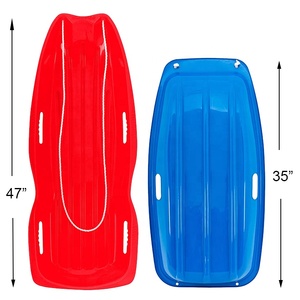 Équipement de <span class=keywords><strong>ski</strong></span> <span class=keywords><strong>pour</strong></span> sports d'hiver en plein air, <span class=keywords><strong>luge</strong></span> en plastique, traîneau à neige à vendre comme cadeau de Noël - Product Image 2