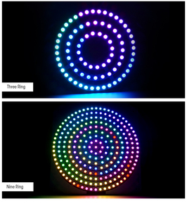 Cao cấp jercio XT1511-RGBW DC5V địa chỉ <span class=keywords><strong>LED</strong></span> Pixel Ring SMD5050 RGBW 242 đèn <span class=keywords><strong>LED</strong></span> ws2812b linh hoạt Thiết kế chuỗi cho ánh sáng sân khấu - Product Image 6