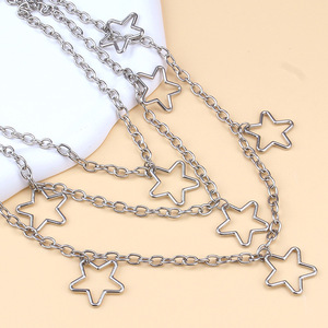 Chaîne de pantalon en métal ajouré en alliage de zinc, style Hip Hop Punk Rock, pour homme, usage quotidien - Product Image 4