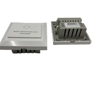 intelligent hotel energy power saver card switch energy power saving switch with software for hotel lock system