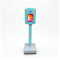 Machine de photomaton portable personnalisée en gros avec écran tactile, Wi-Fi/USB, télécommande et impression en libre-service