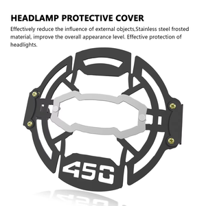 Pour Himalayan450 Guerrilla 450 : Nouvelle coque de protection de phare de <span class=keywords><strong>moto</strong></span>, écran de protection modifié, coque en filet, étanche - Product Image 3